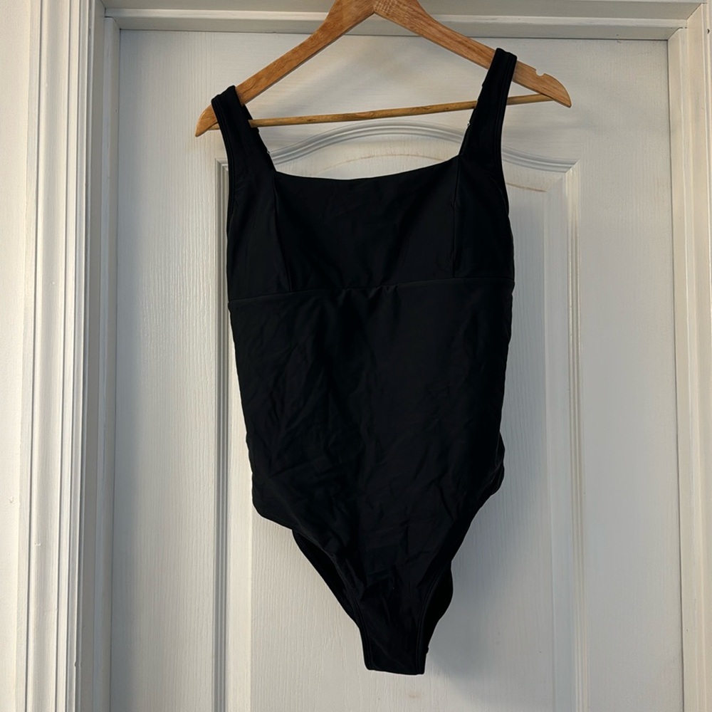 Cupshe Black one piece swim suit